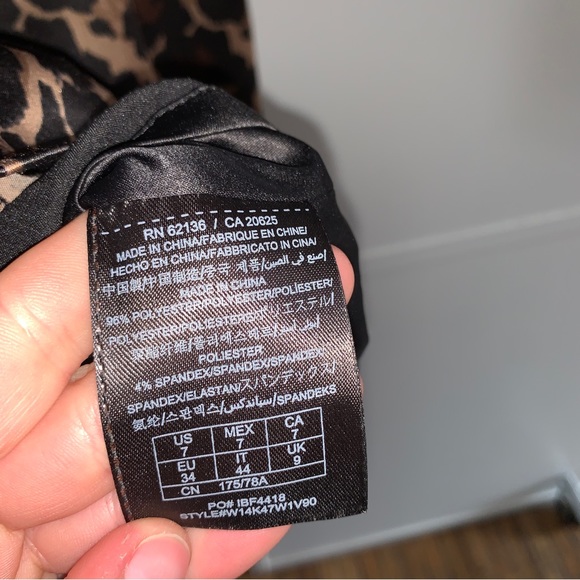 GUESS leopard print dress - Picture 5 of 6